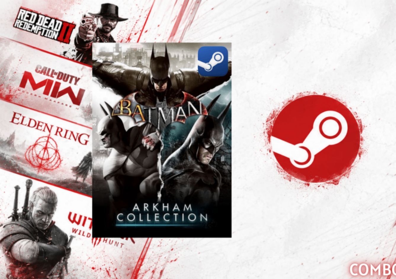 Batman: Arkham Collection – Steam Key (PC)