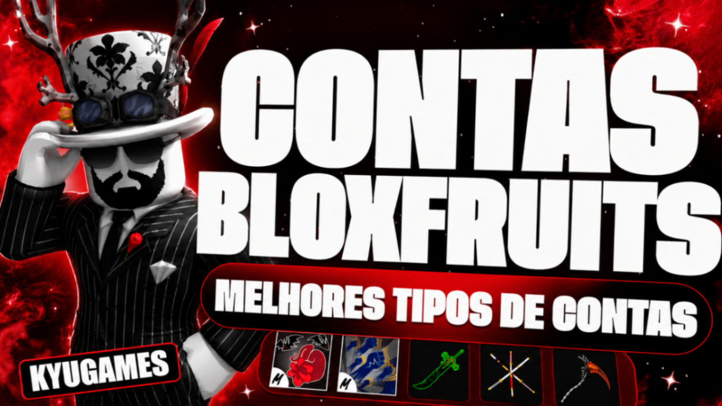 Contas Blox Fruits - FULL ACESSO