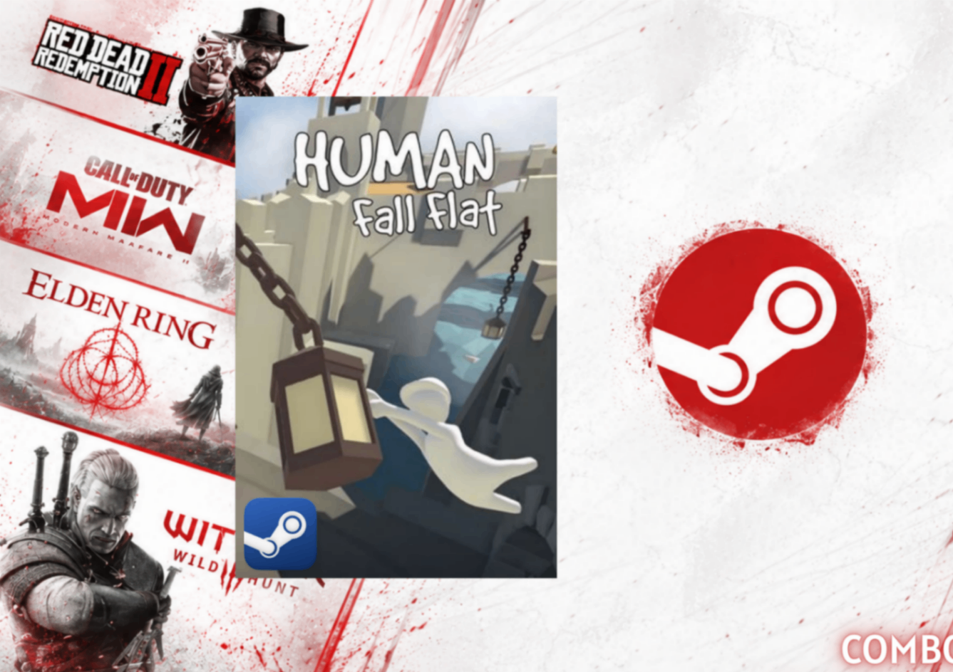 Human: Fall Flat – Steam Key (PC)